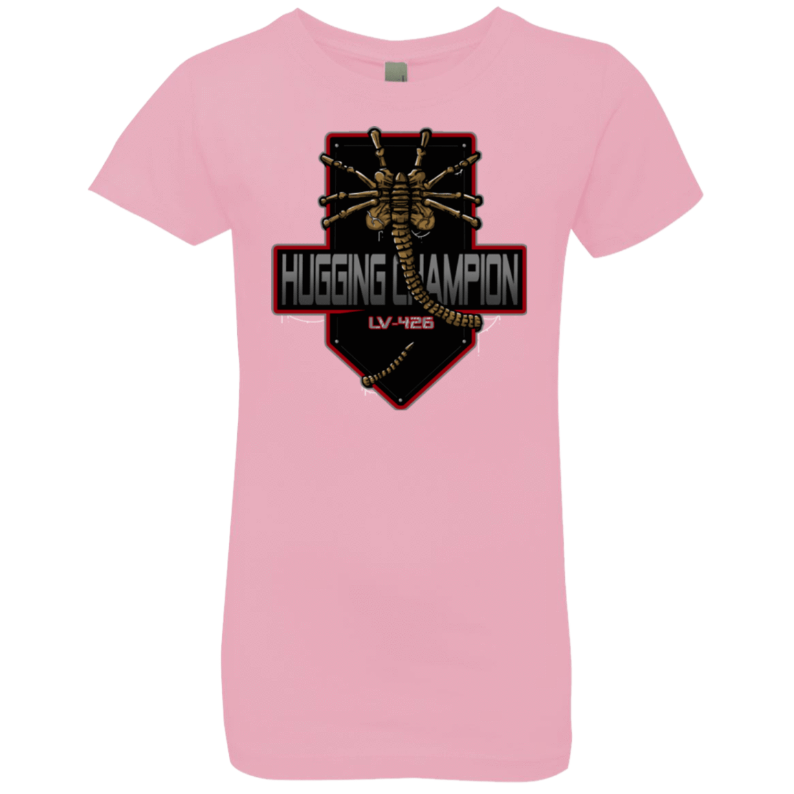 T-Shirts Light Pink / YXS Hugging Champ Girls Premium T-Shirt