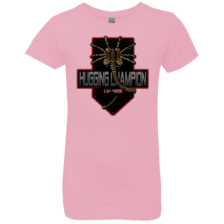 T-Shirts Light Pink / YXS Hugging Champ Girls Premium T-Shirt