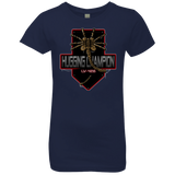 T-Shirts Midnight Navy / YXS Hugging Champ Girls Premium T-Shirt