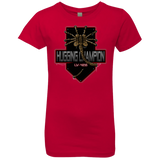 T-Shirts Red / YXS Hugging Champ Girls Premium T-Shirt