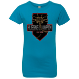 T-Shirts Turquoise / YXS Hugging Champ Girls Premium T-Shirt