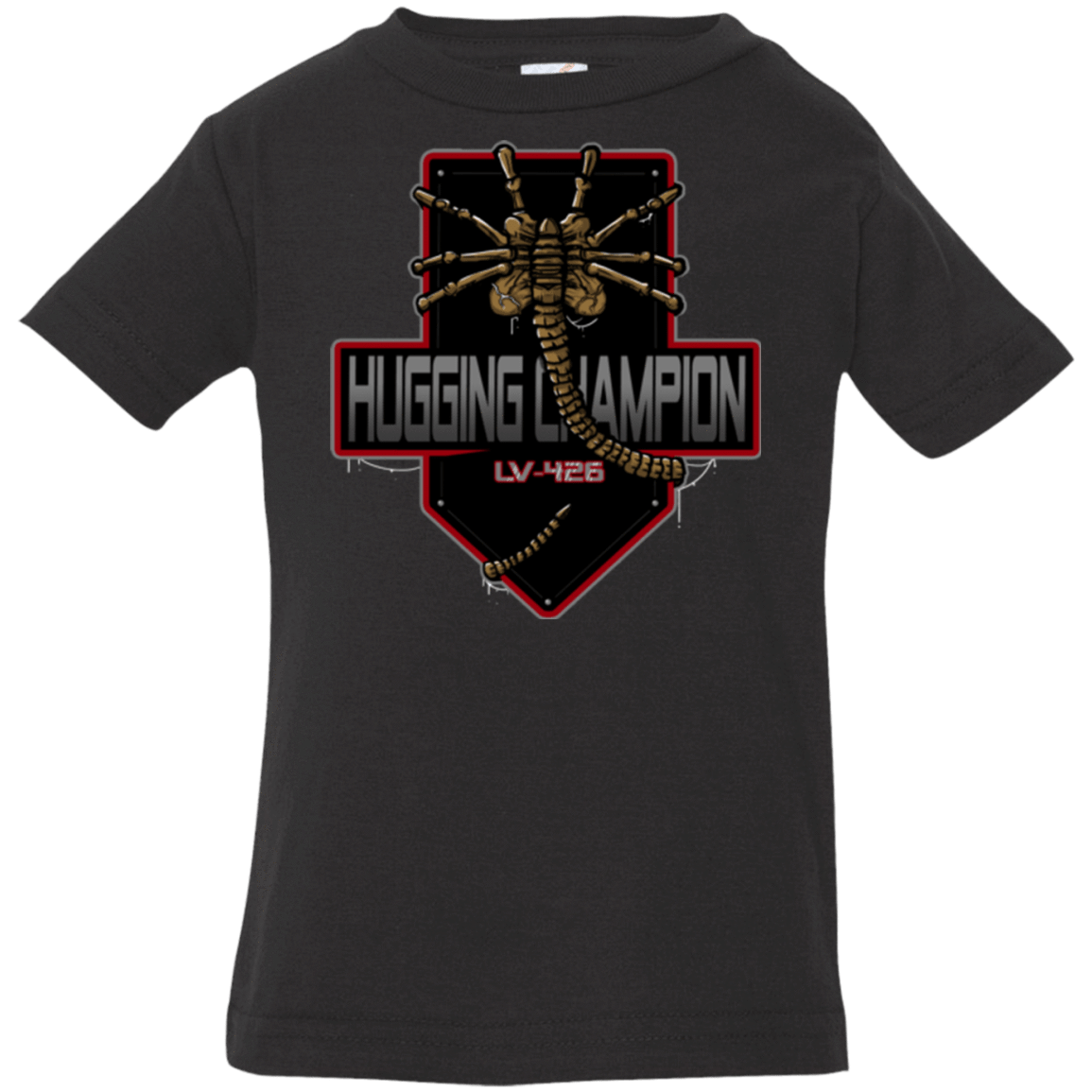 T-Shirts Black / 6 Months Hugging Champ Infant Premium T-Shirt