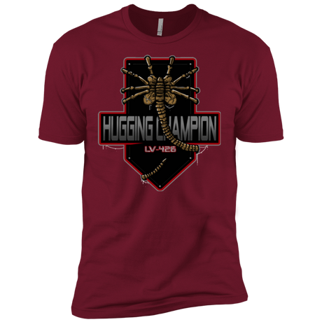 T-Shirts Cardinal / X-Small Hugging Champ Men's Premium T-Shirt