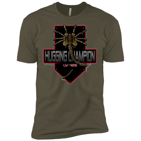 T-Shirts Military Green / X-Small Hugging Champ Men's Premium T-Shirt