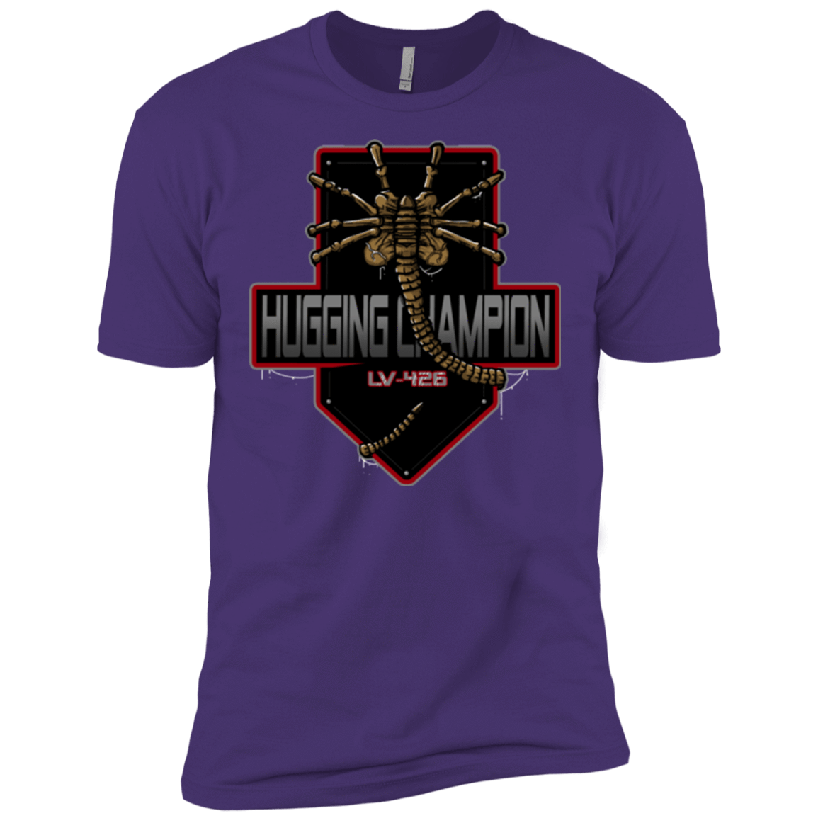T-Shirts Purple Rush/ / X-Small Hugging Champ Men's Premium T-Shirt