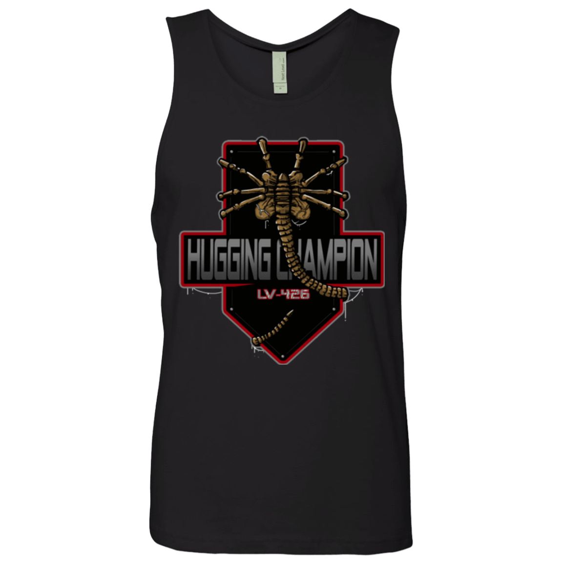 T-Shirts Black / Small Hugging Champ Men's Premium Tank Top