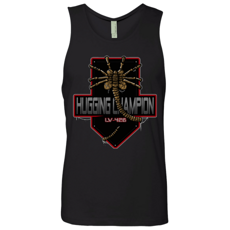 T-Shirts Black / Small Hugging Champ Men's Premium Tank Top