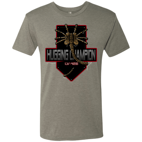 T-Shirts Venetian Grey / Small Hugging Champ Men's Triblend T-Shirt