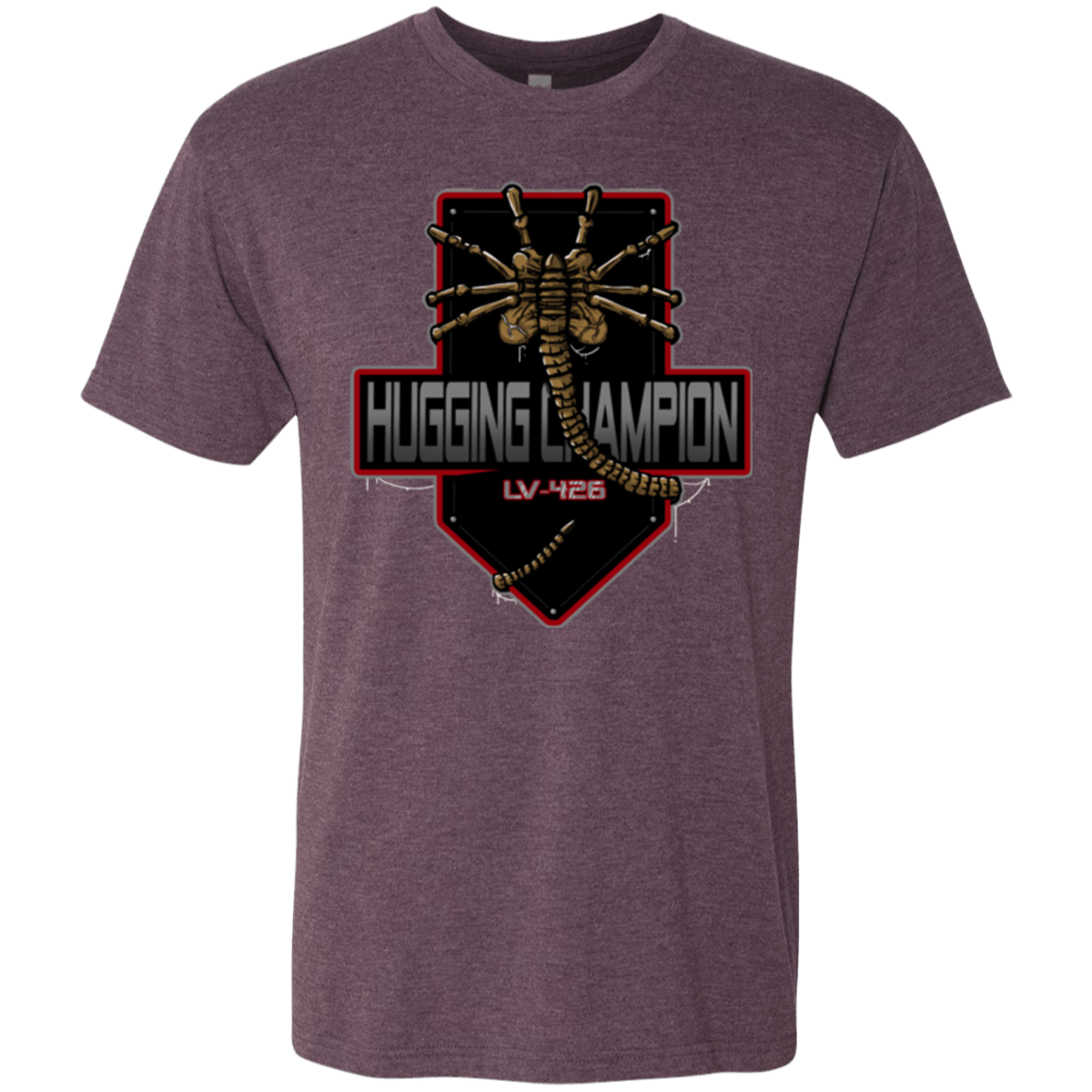 T-Shirts Vintage Purple / Small Hugging Champ Men's Triblend T-Shirt