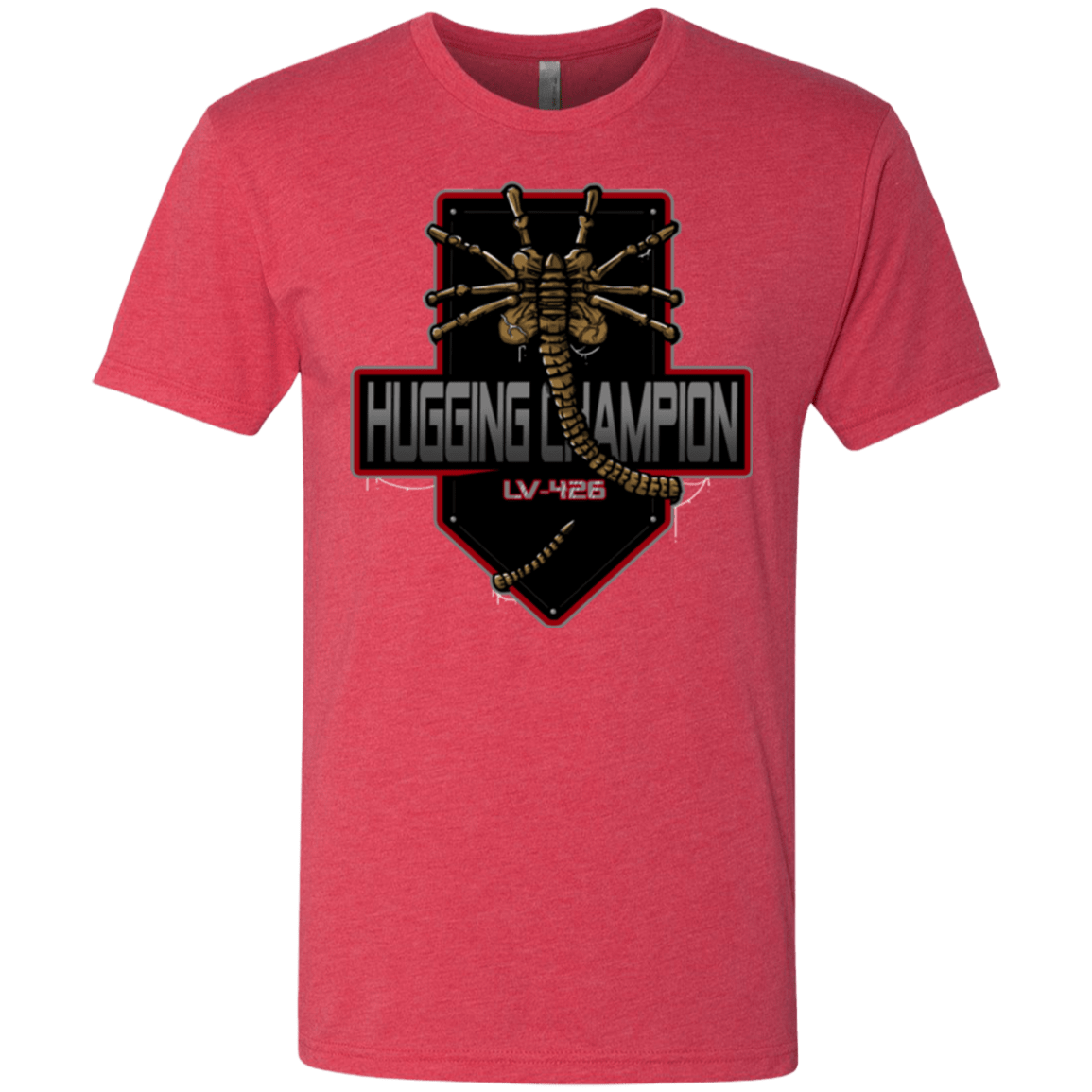 T-Shirts Vintage Red / Small Hugging Champ Men's Triblend T-Shirt