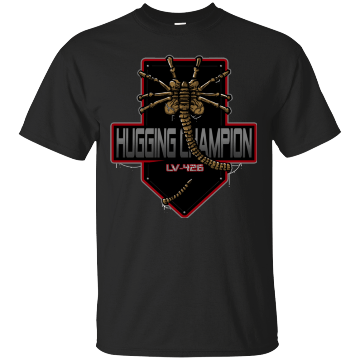 T-Shirts Black / Small Hugging Champ T-Shirt