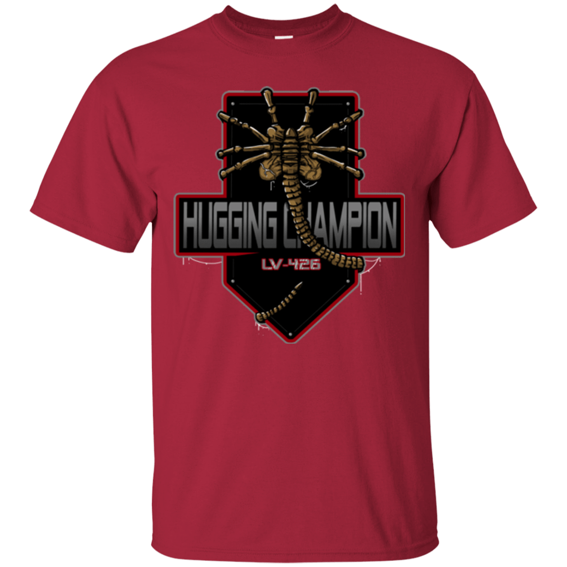 T-Shirts Cardinal / Small Hugging Champ T-Shirt