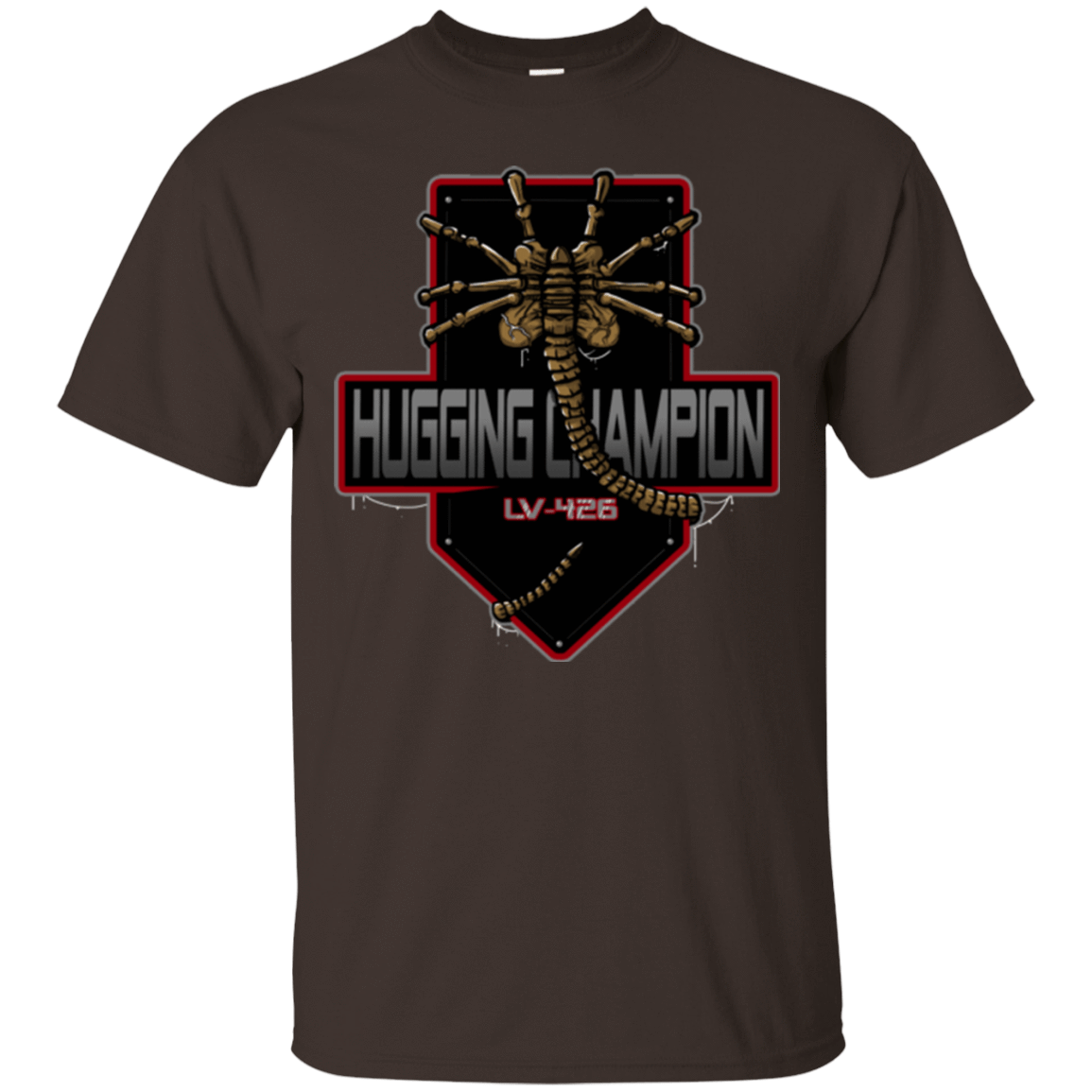 T-Shirts Dark Chocolate / Small Hugging Champ T-Shirt