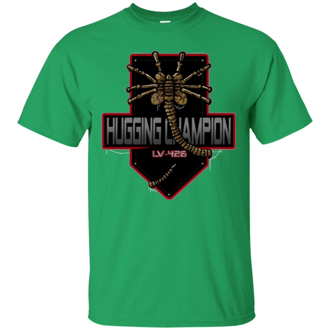 T-Shirts Irish Green / Small Hugging Champ T-Shirt