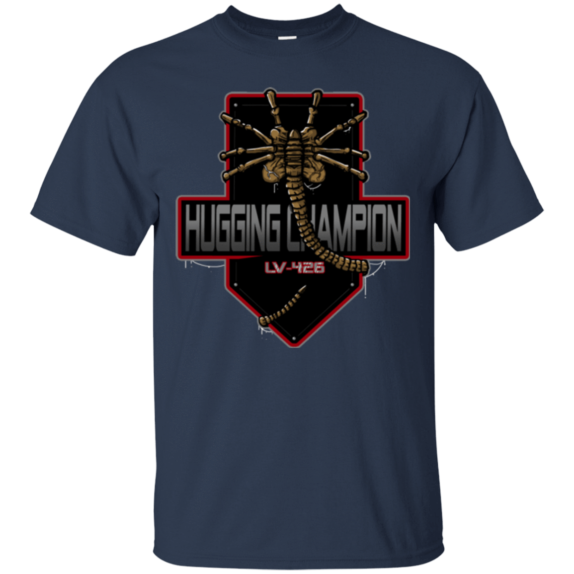 T-Shirts Navy / Small Hugging Champ T-Shirt