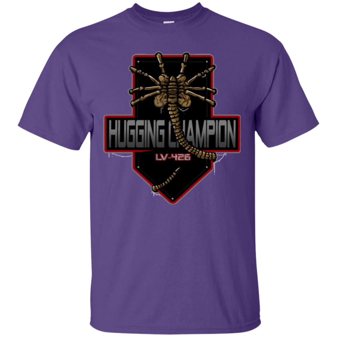 T-Shirts Purple / Small Hugging Champ T-Shirt