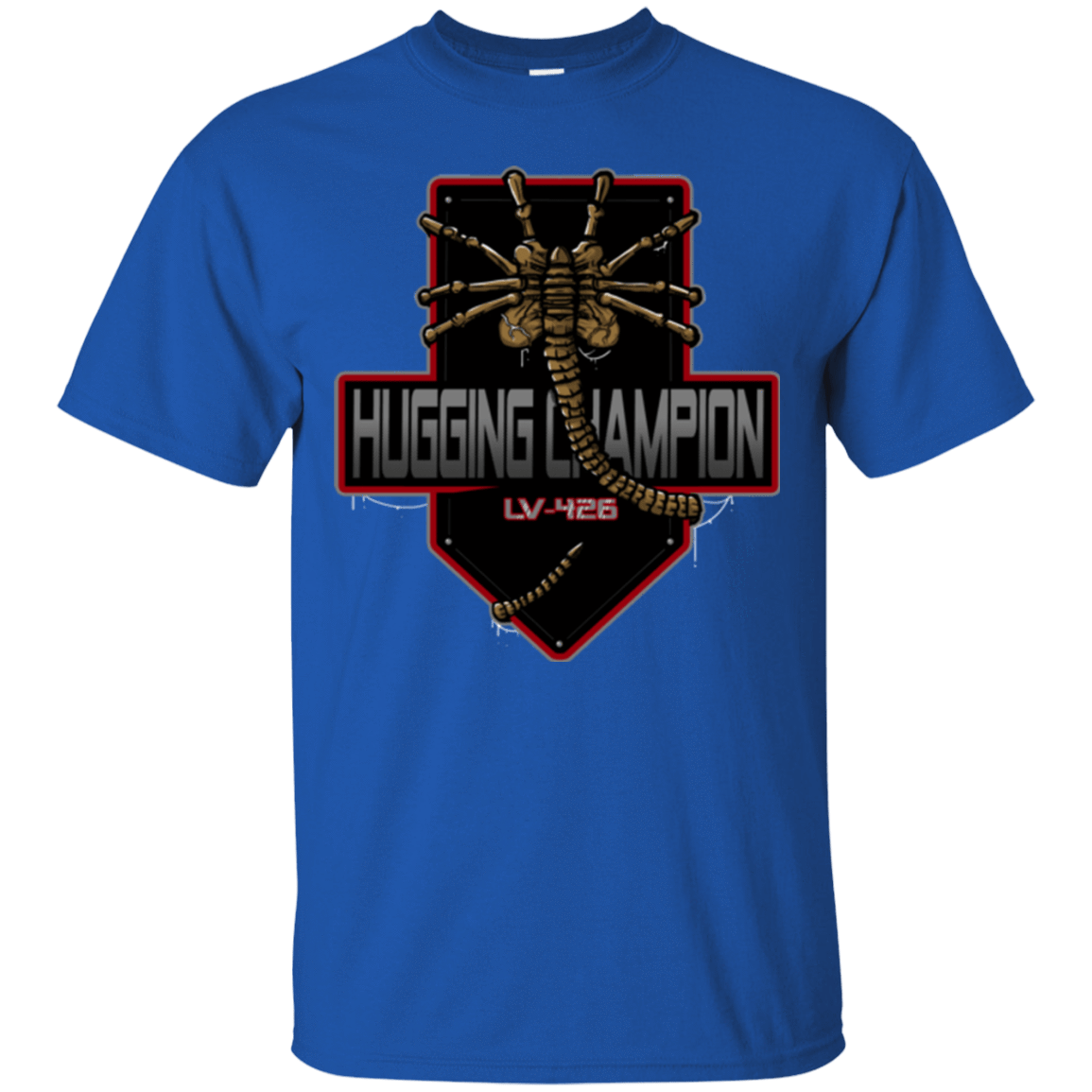 T-Shirts Royal / Small Hugging Champ T-Shirt