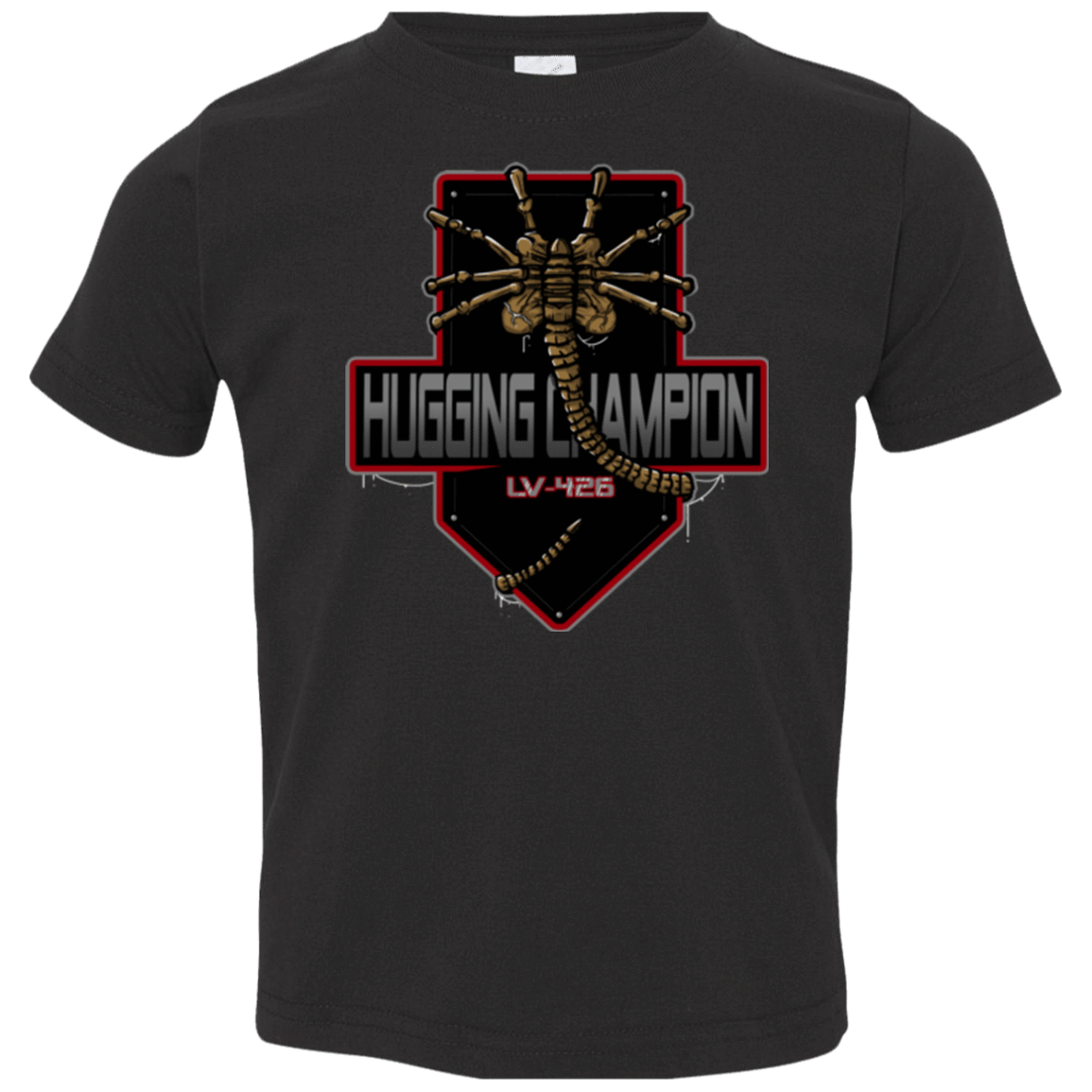 T-Shirts Black / 2T Hugging Champ Toddler Premium T-Shirt