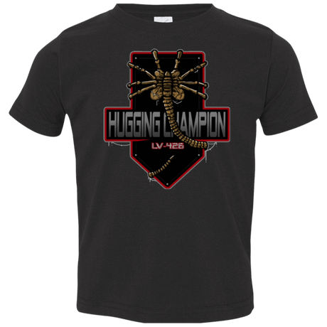 T-Shirts Black / 2T Hugging Champ Toddler Premium T-Shirt