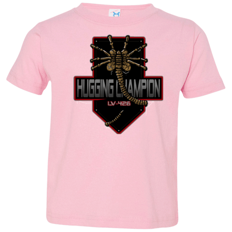 T-Shirts Pink / 2T Hugging Champ Toddler Premium T-Shirt