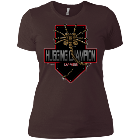 T-Shirts Dark Chocolate / X-Small Hugging Champ Women's Premium T-Shirt