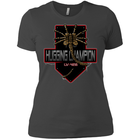 T-Shirts Heavy Metal / X-Small Hugging Champ Women's Premium T-Shirt