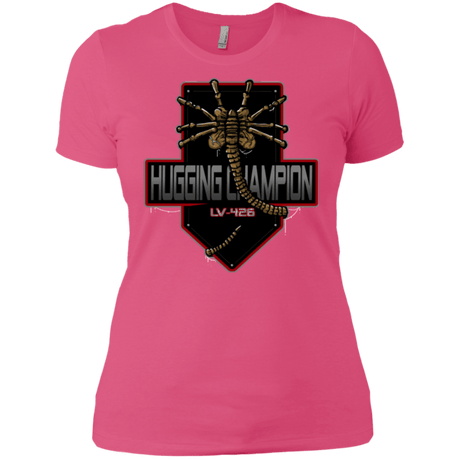 T-Shirts Hot Pink / X-Small Hugging Champ Women's Premium T-Shirt