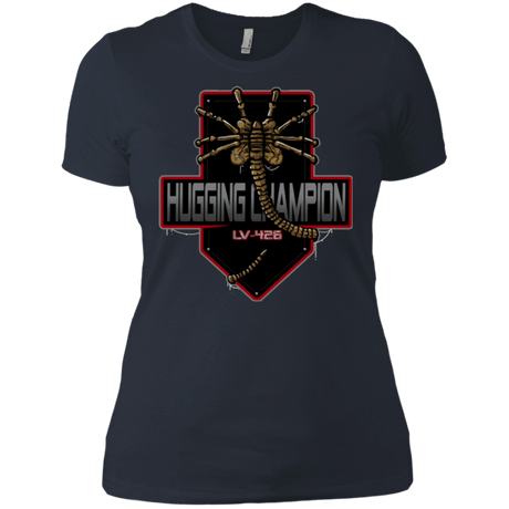 T-Shirts Indigo / X-Small Hugging Champ Women's Premium T-Shirt