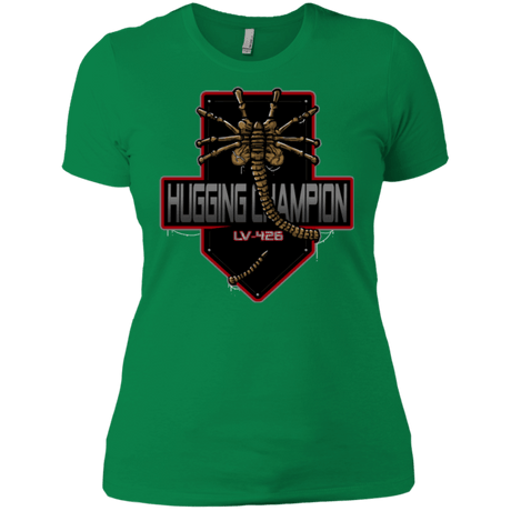 T-Shirts Kelly Green / X-Small Hugging Champ Women's Premium T-Shirt