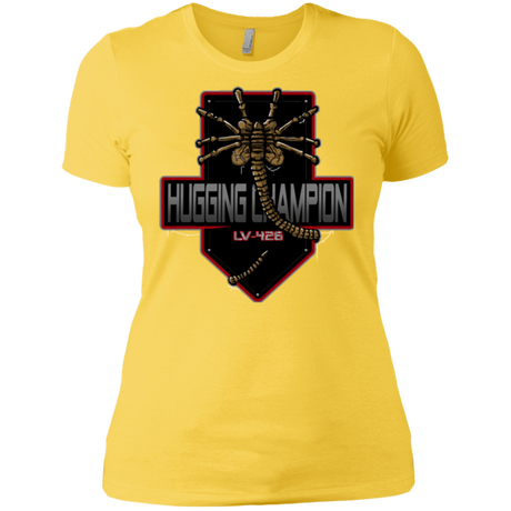 T-Shirts Vibrant Yellow / X-Small Hugging Champ Women's Premium T-Shirt