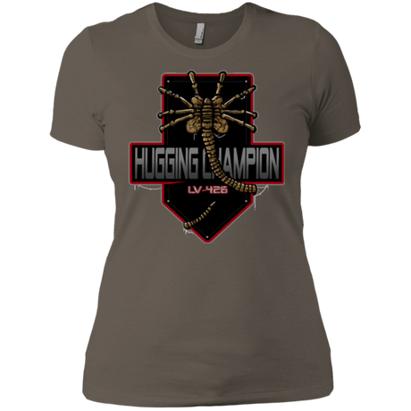 T-Shirts Warm Grey / X-Small Hugging Champ Women's Premium T-Shirt
