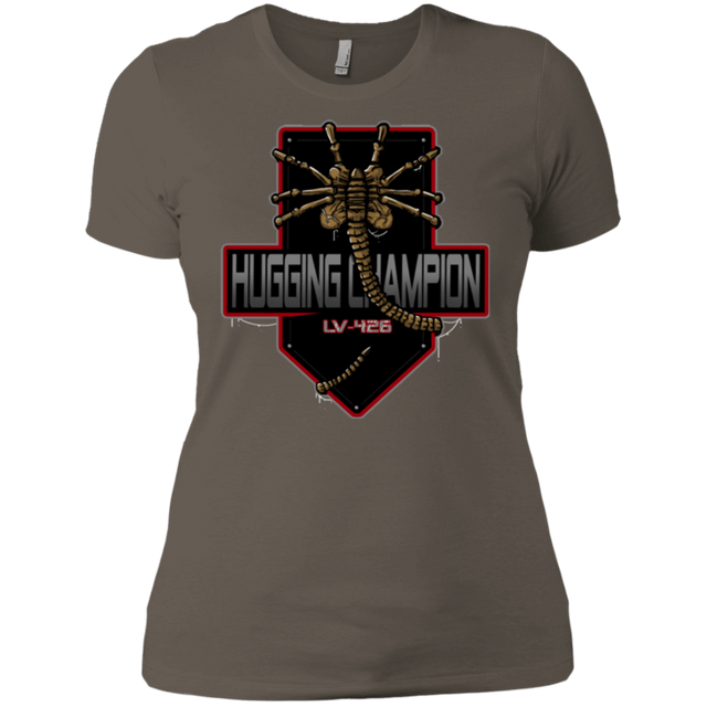 T-Shirts Warm Grey / X-Small Hugging Champ Women's Premium T-Shirt