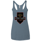 T-Shirts Indigo / X-Small Hugging Champ Women's Triblend Racerback Tank