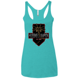 T-Shirts Tahiti Blue / X-Small Hugging Champ Women's Triblend Racerback Tank