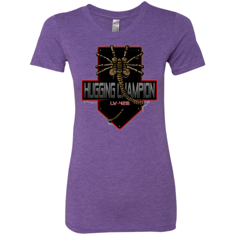 T-Shirts Purple Rush / Small Hugging Champ Women's Triblend T-Shirt