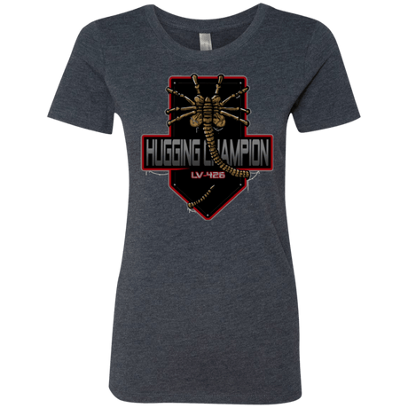 T-Shirts Vintage Navy / Small Hugging Champ Women's Triblend T-Shirt