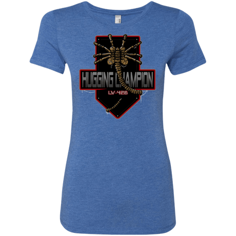 T-Shirts Vintage Royal / Small Hugging Champ Women's Triblend T-Shirt