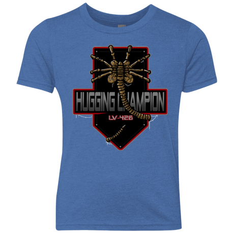 T-Shirts Vintage Royal / YXS Hugging Champ Youth Triblend T-Shirt