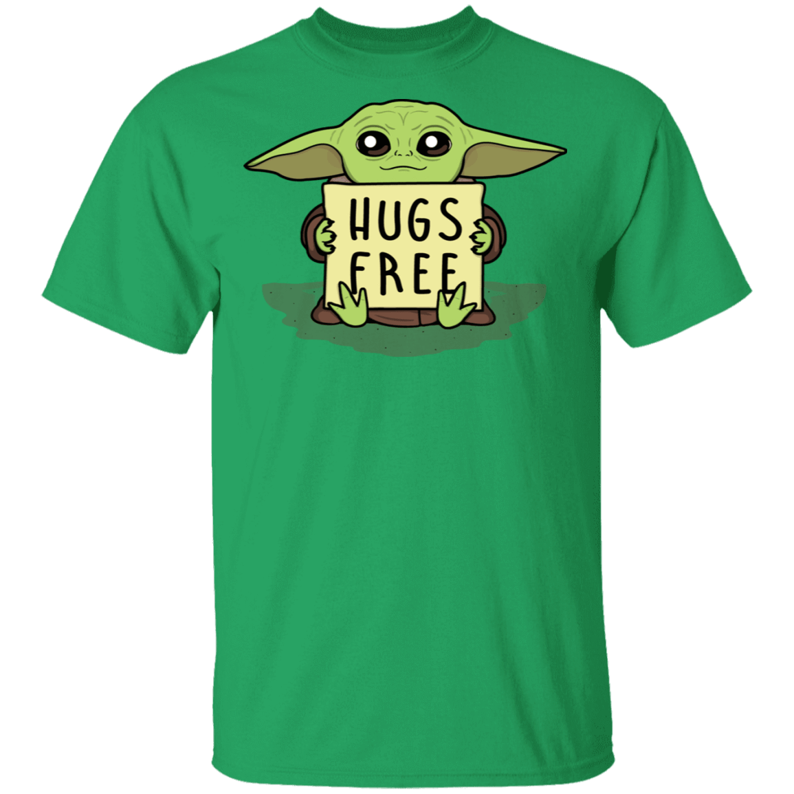 T-Shirts Irish Green / S Hugs Free T-Shirt