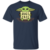 T-Shirts Navy / S Hugs Free T-Shirt