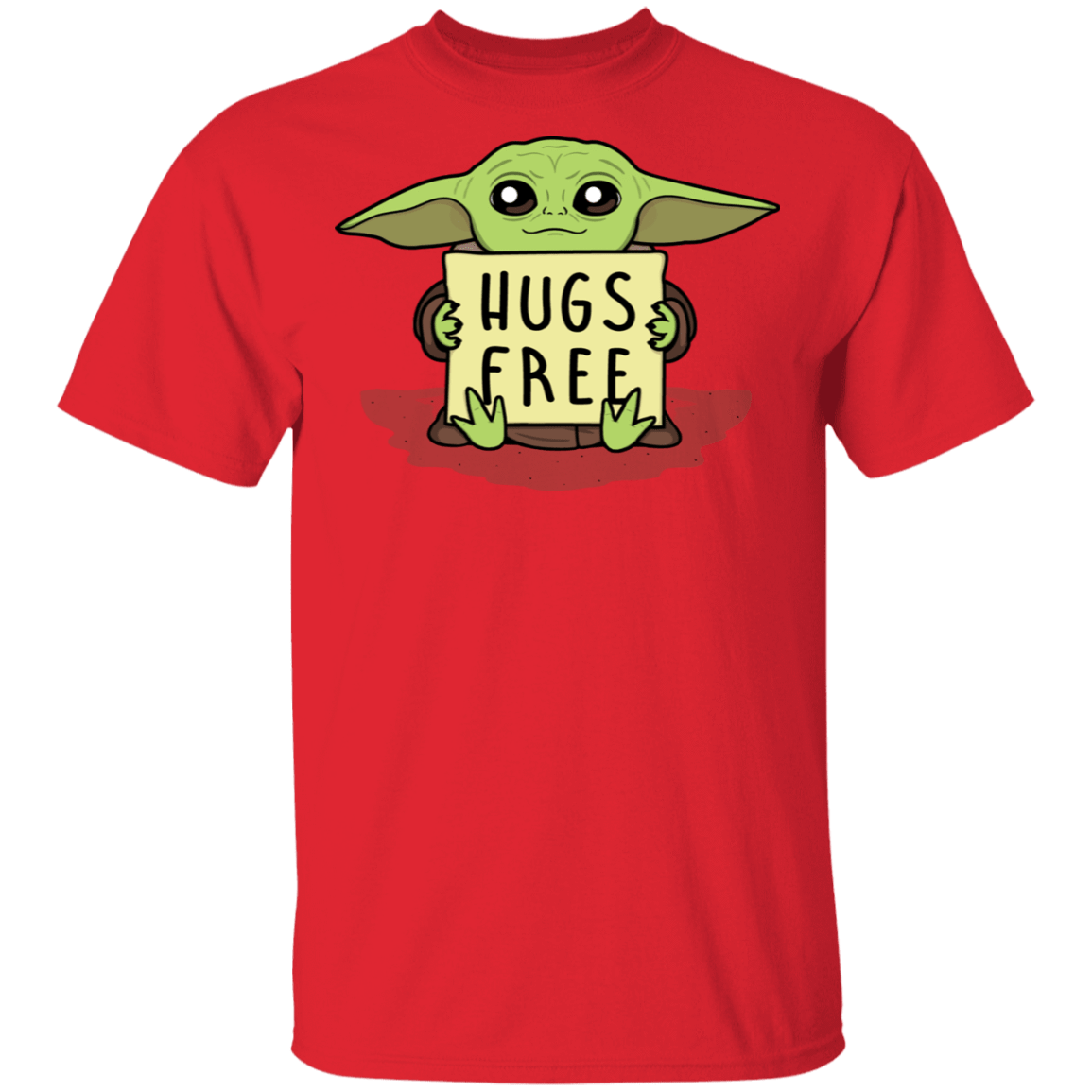 T-Shirts Red / S Hugs Free T-Shirt