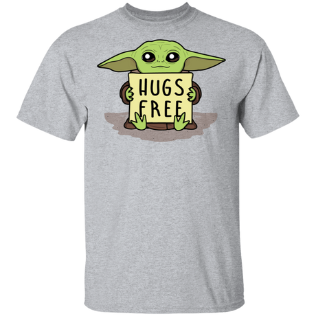 T-Shirts Sport Grey / S Hugs Free T-Shirt