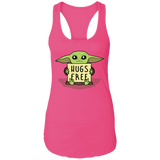 T-Shirts Raspberry / X-Small Hugs Free Women's Premium Racerback Tank