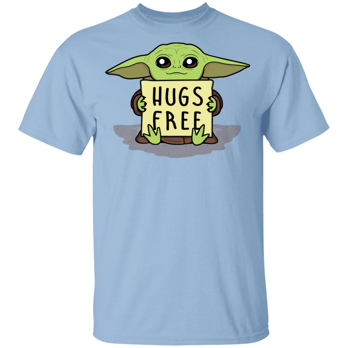 T-Shirts Light Blue / YXS Hugs Free Youth T-Shirt
