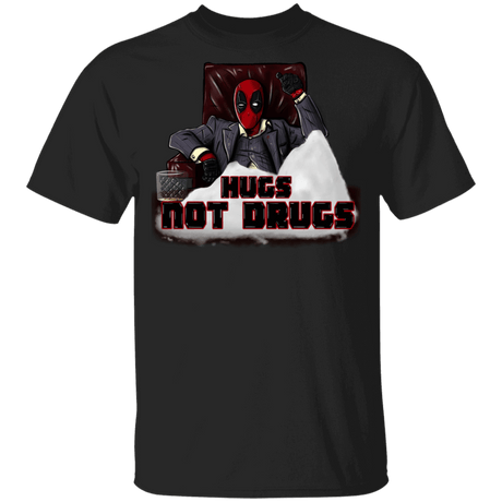 T-Shirts Black / YXS Hugs Not Drugs Youth T-Shirt
