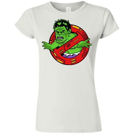 T-Shirts White / S Hulk Busters Junior Slimmer-Fit T-Shirt