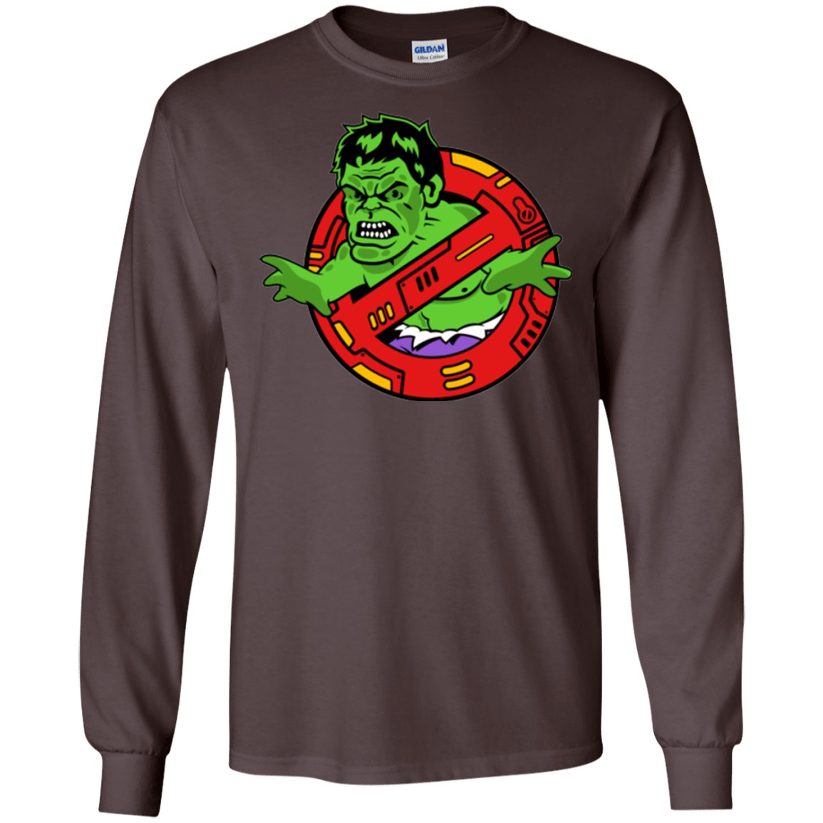 T-Shirts Dark Chocolate / S Hulk Busters Men's Long Sleeve T-Shirt