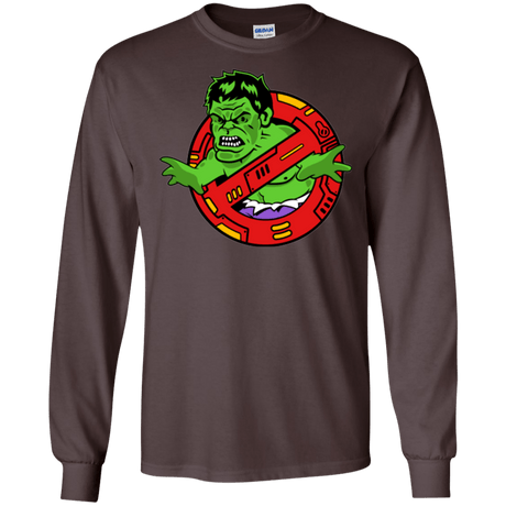 T-Shirts Dark Chocolate / S Hulk Busters Men's Long Sleeve T-Shirt