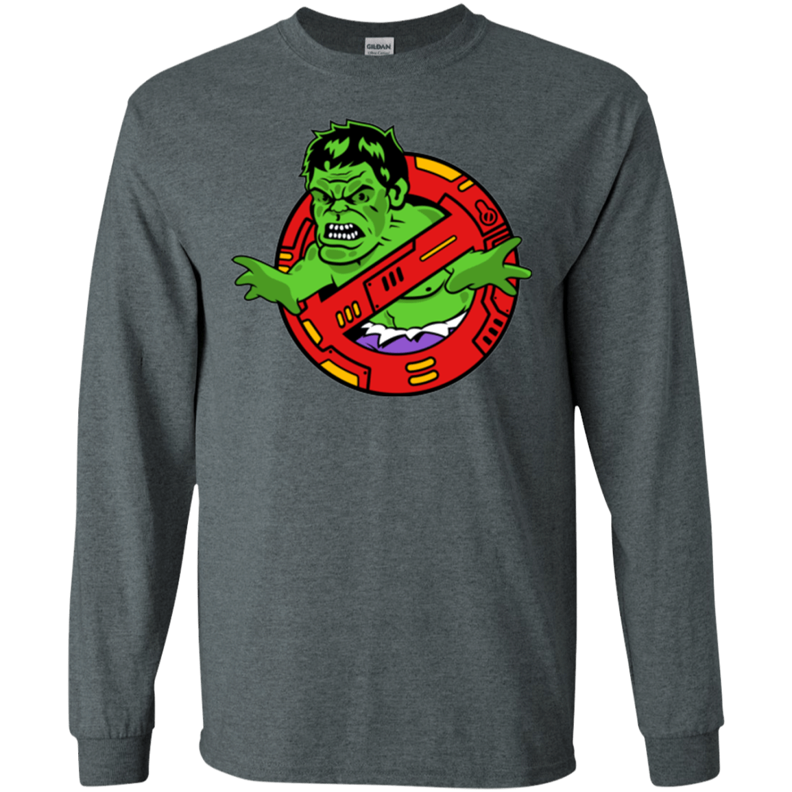 T-Shirts Dark Heather / S Hulk Busters Men's Long Sleeve T-Shirt
