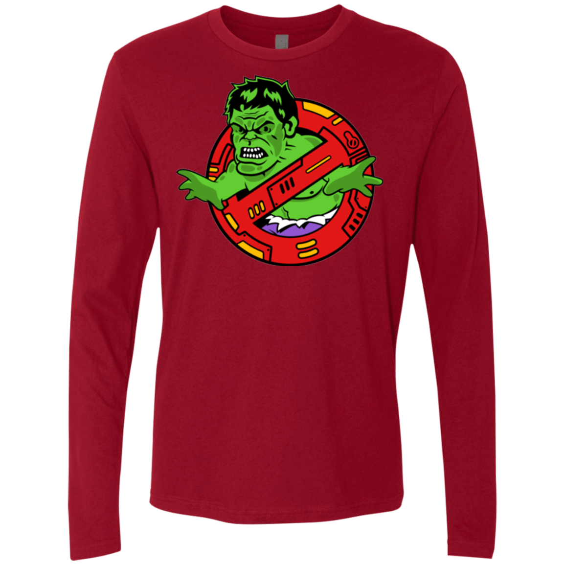 T-Shirts Cardinal / S Hulk Busters Men's Premium Long Sleeve